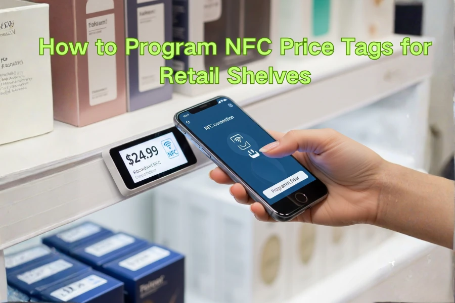 Kako programirati cenovne oznake NFC za maloprodajne police