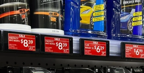 Katere trgovine z živili imajo digitalne cenovne oznake?
