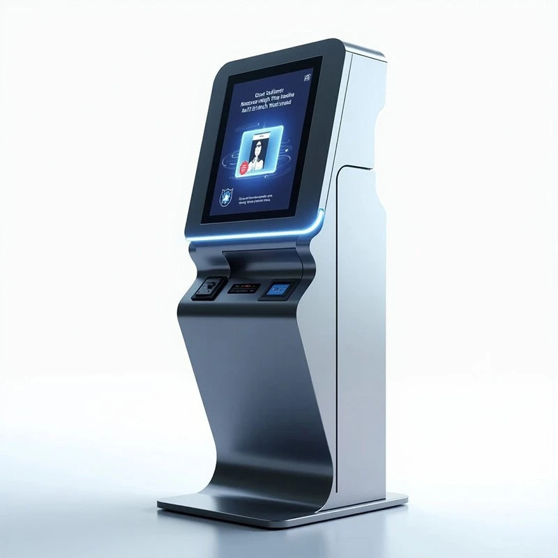Samopostrežni interaktivni kiosk-zaslon za prodajo vstopnic